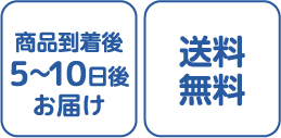 送料無料・商品到着後5~10日後お届け
